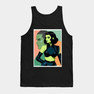 Orion Space Pirates Comic Book Cover Tank Top